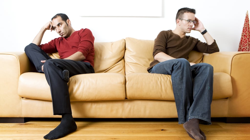 ‘Initially, my parents were shocked and upset that I was gay.’ Photograph: iStock