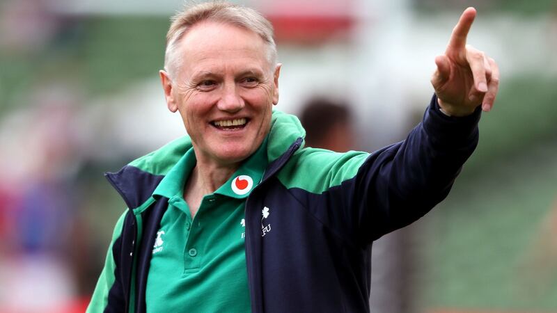 Joe Schmidt: ‘We’ve enjoyed the slower pace over the last few weeks and the time spent together.’ Photograph: Brian Lawless/PA Wire