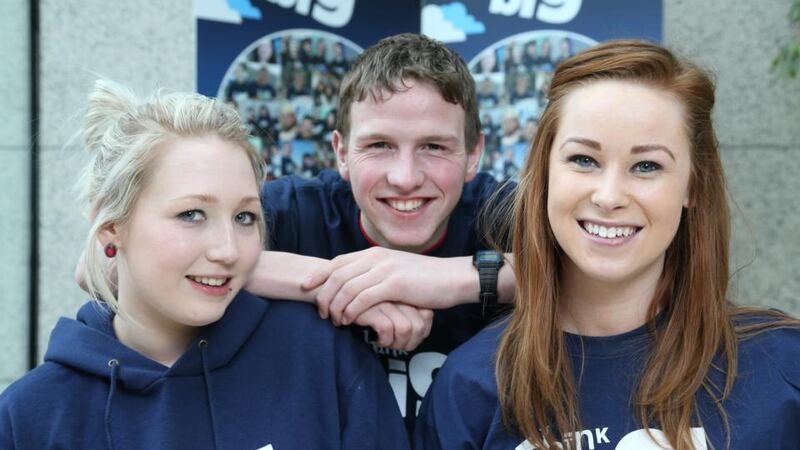 Class project: Aoife Hayward, Kieran Brennan and Fiona Heneghan of Limerick Institute of Technology