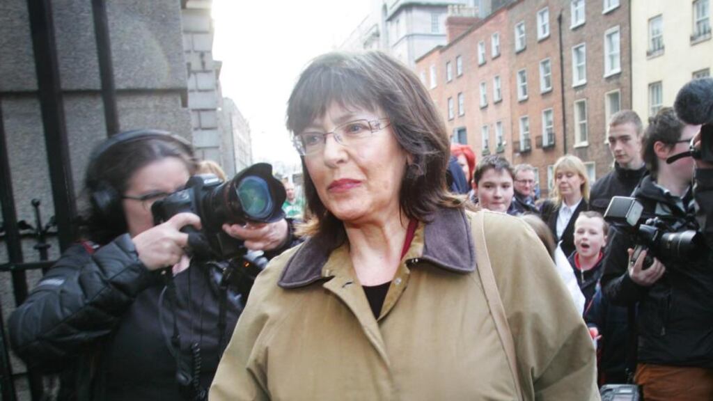 Chairwoman of the Revenue Commissioners Josephine Feehily told the PAC today its records showed hundreds of thousands of householders who paid the property tax had not paid the household charge. Photograph: Bryan O’Brien / THE IRISH TIMES