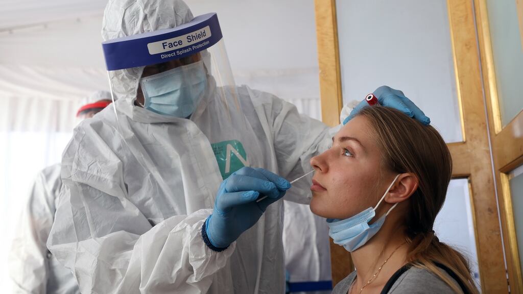 The Covid-19 virus is continuing to mutate throughout the course of the pandemic - study. Photograph: Khaled Elfiqi/EPA