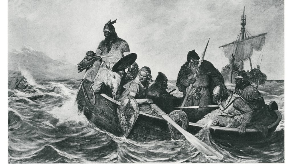 Scientists say a new type of dating technique using a long-ago solar storm as a reference point revealed that the settlement was occupied in 1021 AD. Illustration: Moment/Getty