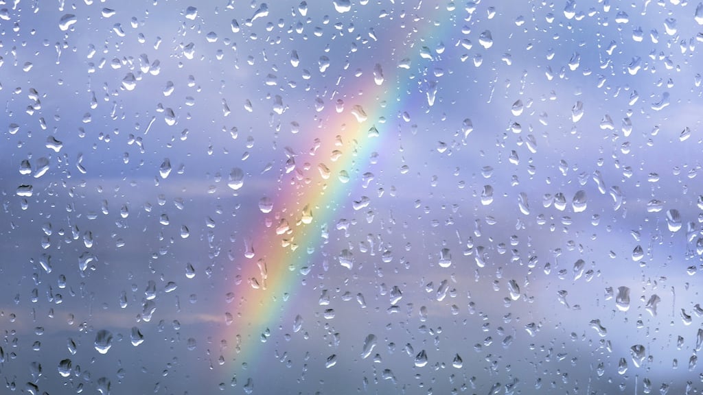 A status-yellow rainfall and thunderstorm warning, valid from 2pm until 10pm on Monday, has been issued for Leinster, Cavan, Monaghan and Tipperary. File photograph: iStock