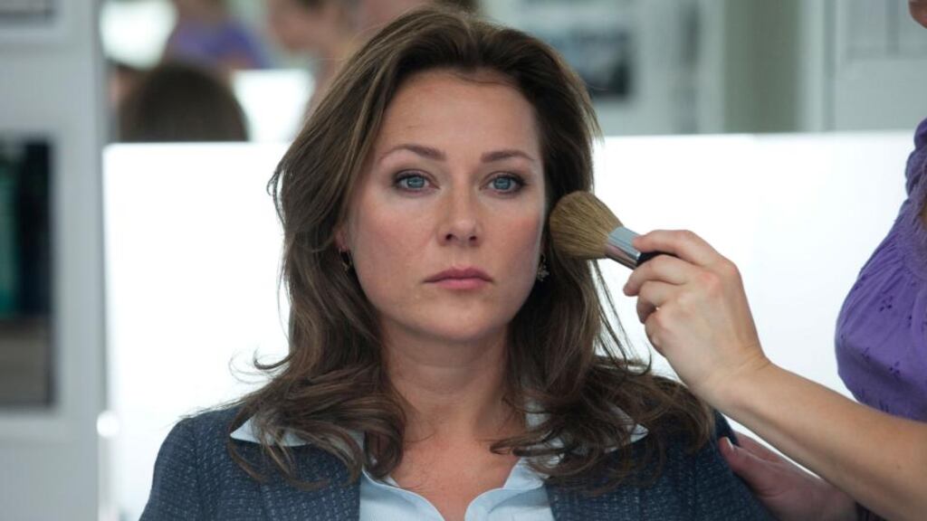 Sidse Babett Knudsen as Danish prime minister Birgitte Nyborg in ‘Borgen’. Photograph: Mike Kollöffel/DR.