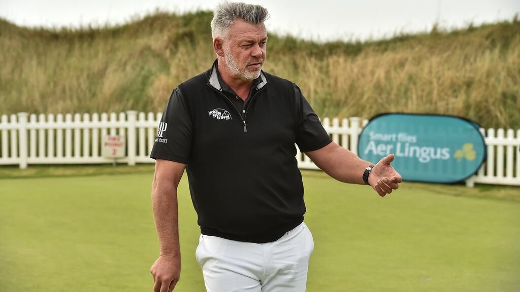 Aer Lingus ambassador and Ryder Cup captain Darren Clarke at St Anne’s Golf Club in Dublin. Photograph: Brendan Moran/Sportsfile