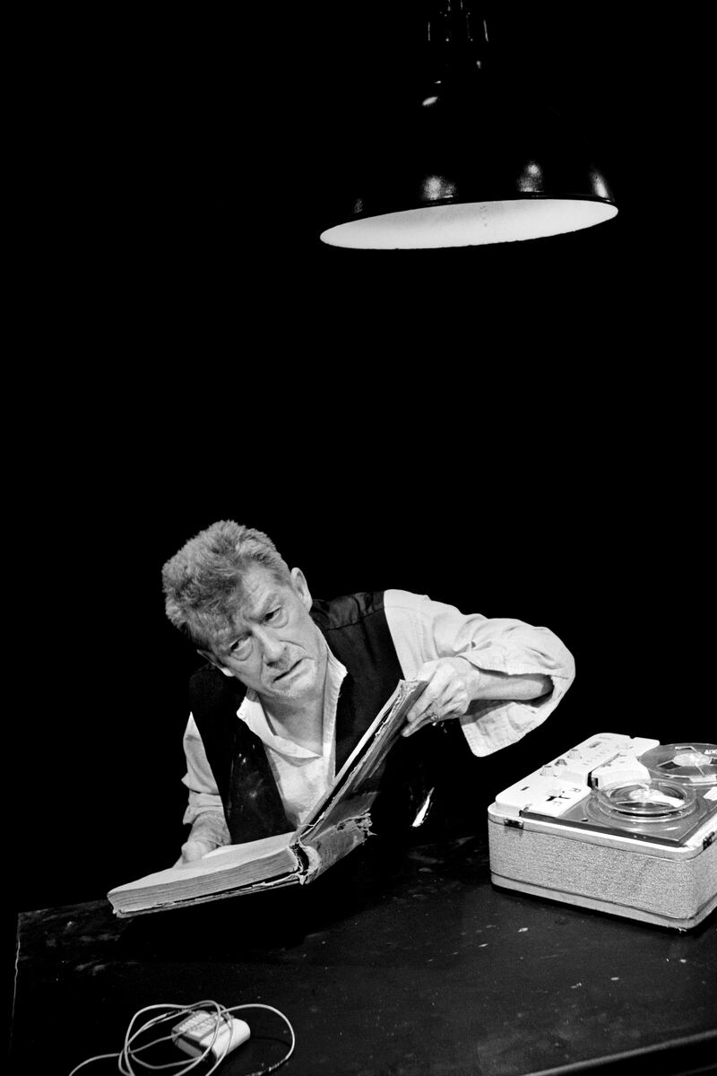John Hurt in Krapp's Last Tape. Photograph: John Minihan