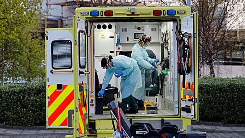 There were 464 patients with Covid-19 in hospital on Wednesday morning, including 86 in intensive care. File photograph: The Irish Times