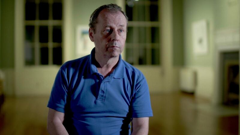 Dubliner Matt Treacy being interviewed for the BBC documentary, Troubles: A Secret History.  Photograph: BBC NI/PA