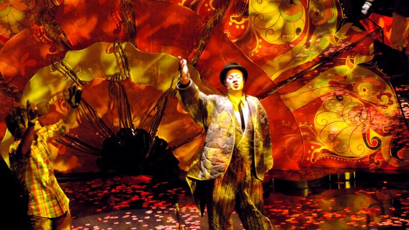 Cirque du Soleil performs Love in Las Vegas. Photograph: KMazur/WireImage