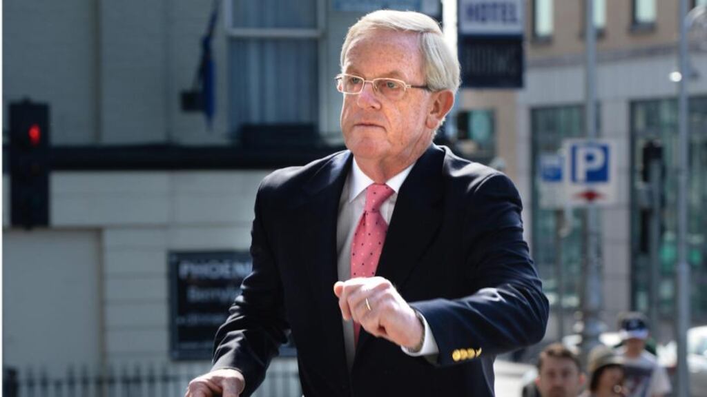 Former lobbyist Frank Dunlop said the decision by Dublin County Council not to rezone land was ‘spectacularly wrong’. Photograph: Dara Mac Donaill/The Irish Times