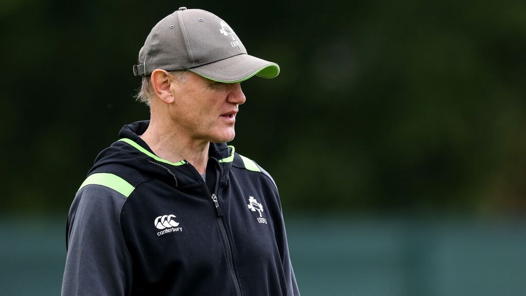 Joe Schmidt: ‘We want to make sure this tour is another building block for what comes in the future.’ Photograph: Billy Stickland/Inpho
