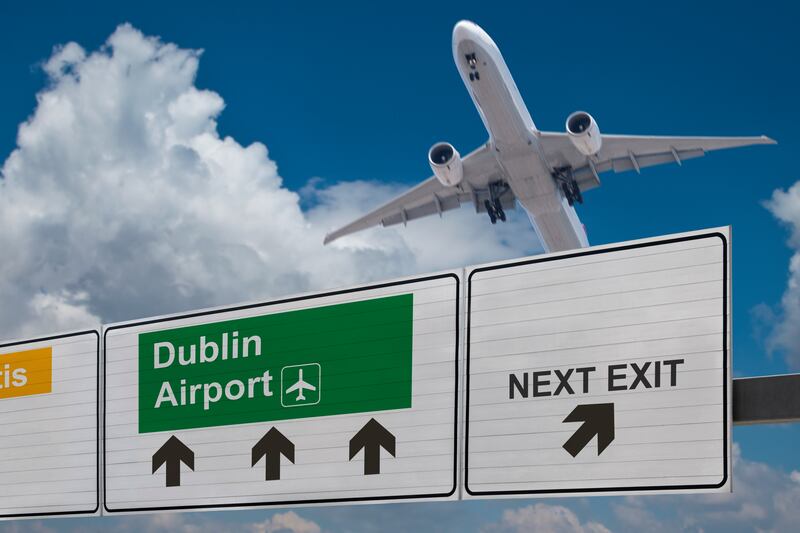 The hotels group wants an “intervention” to scrap the 32 million passenger cap at Dublin Airport. Photograph: Getty Images