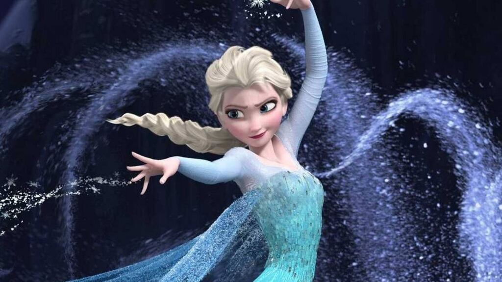 Daughter Number Four opted for Elsa in Frozen as her favourite because she has ice powers and because she has a blue dress – and a good hairstyle.
