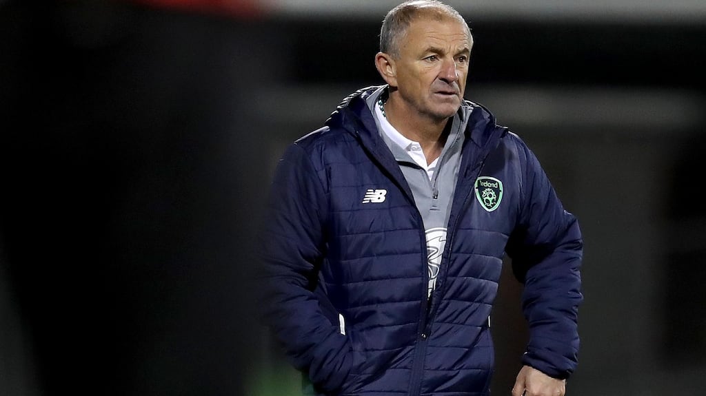 Republic of Ireland Under-21 manager Noel King has stepped down. Photograph: Tommy Dickson/Inpho
