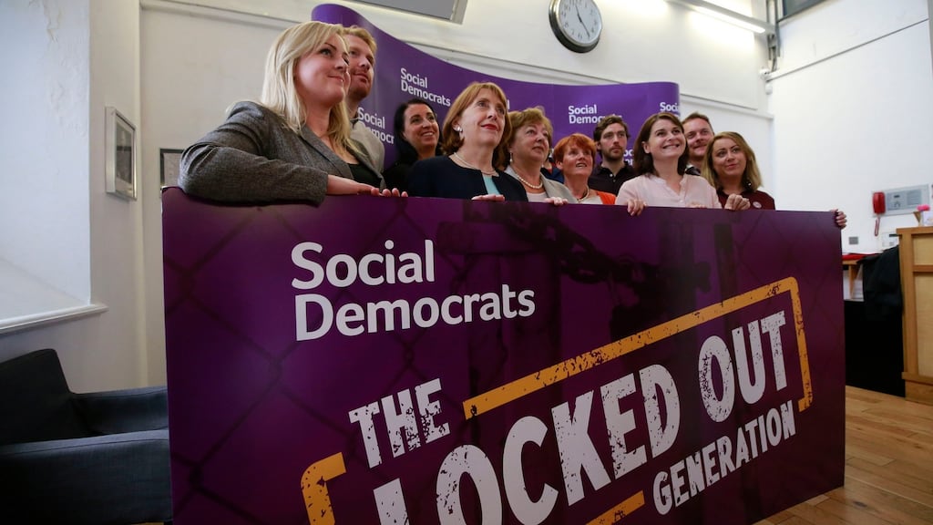 The Social Democrats’ ‘think-in’ in Dublin was hosted by co-leaders Catherine Murphy and Róisín Shortall. Photograph: Nick Bradshaw