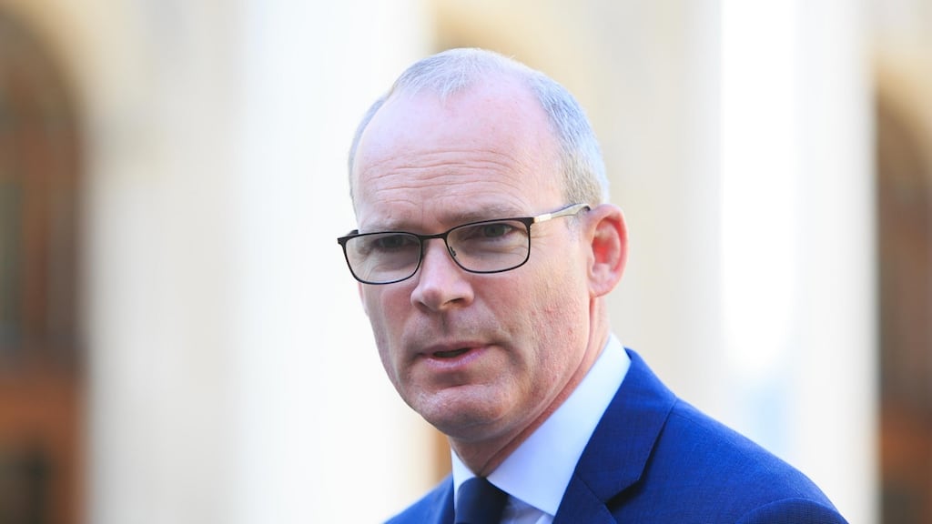 Tánaiste Simon Coveney said there were still “serious problems” over the UK’s efforts to remove the backstop.  Photograph: Gareth Chaney/Collins