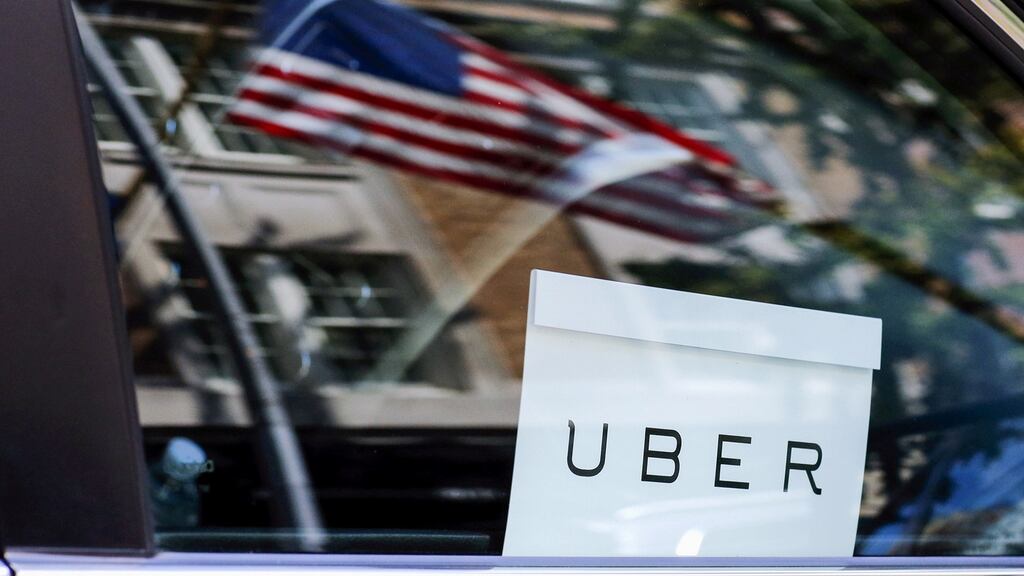 Uber was forced to shut several internal communication services last week after its systems were hacked. Photograph: Eduardo Munoz/Reuters