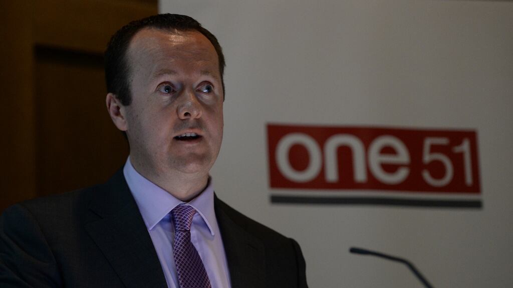 Alan Walsh, One51’s group chief executive, said that the first half of the year saw “very strong results” on the back of the IPL business in both the US and Canadian markets, while UK earnings were in line with expectations, despite being adversely affected by the fall in the value of sterling. Photograph: Cyril Byrne