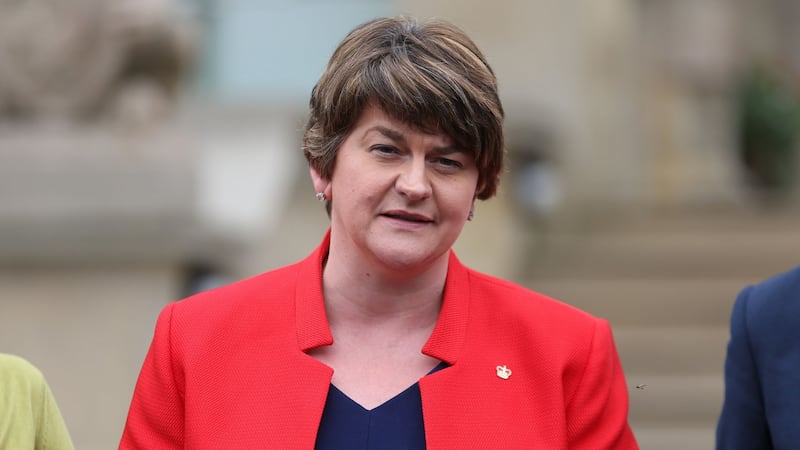 First Minister Arlene Foster: Jonathan Bell, a former Minister of Enterprise, Trade and Investment, told the BBC Nolan Show on Thursday night that he came under pressure from Ms Foster when he sought to shut down the renewable heating scheme which could result in an overspend of £400 million over the next 20 years.