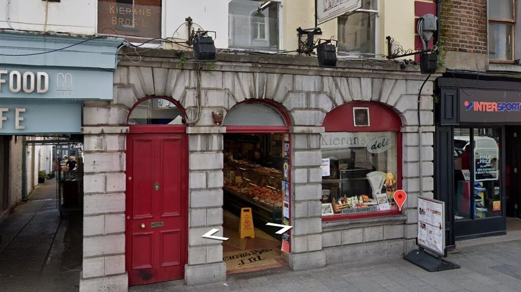 Kierans’ Deli, on West Street in Drogheda, Co Louth, has shut its doors for the last time. Photograph: Google Street View