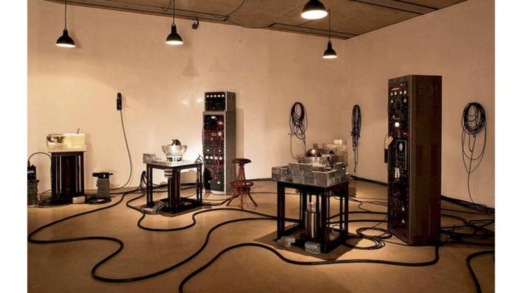 Critical Assembly (2003), Jim Sanborn's installation which includes an atomic bomb