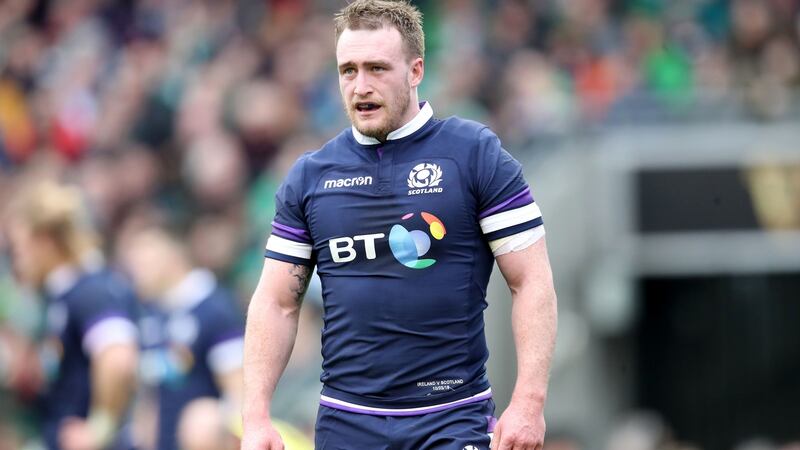 Huw Jones’s poor pass to Stuart Hogg saved Ireland.