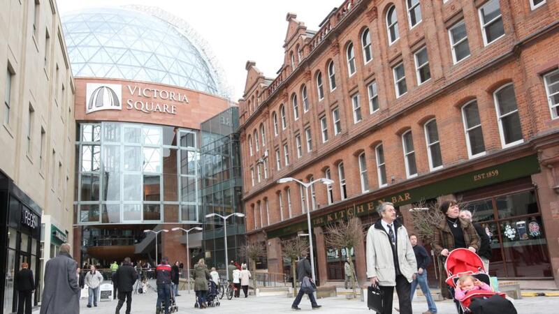 The 130lb device was left in the back of a car in a car park under the Victoria Square shopping centre.