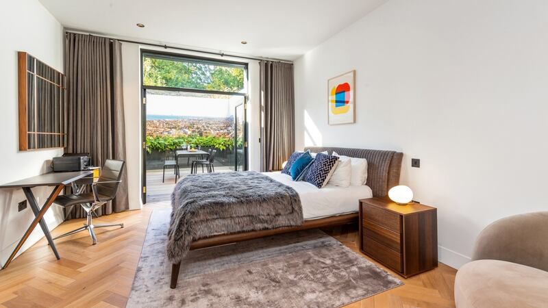 Double bedroom opening to terrace