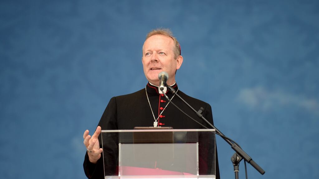 Archbishop Eamon Martin: emphasised the importance of respecting and sustaining people’s spiritual wellbeing alongside their physical and mental health. File photograph: Dara Mac Dónaill