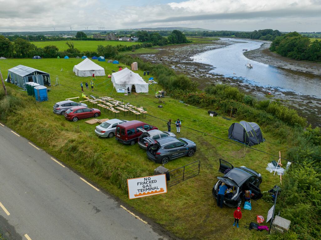 A six-day gathering of climate campaigners gets underway in North Kerry. Photograph : Domnick Walsh