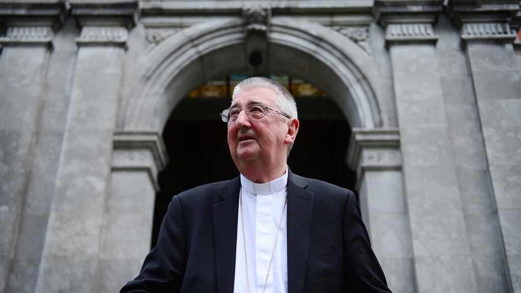Archbishop Diarmuid Martin has said preparations should be made for a full reopening of Catholic churches in Dublin. Photograph: Dara Mac Donaill/The Irish Times