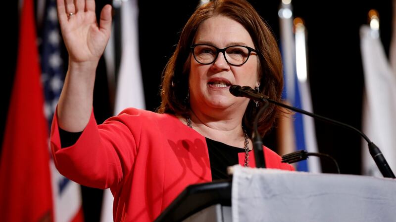 Jane Philpott, who resigned this week from Justin Trudeau’s cabinet. Photograph: Chris Wattie/Reuters