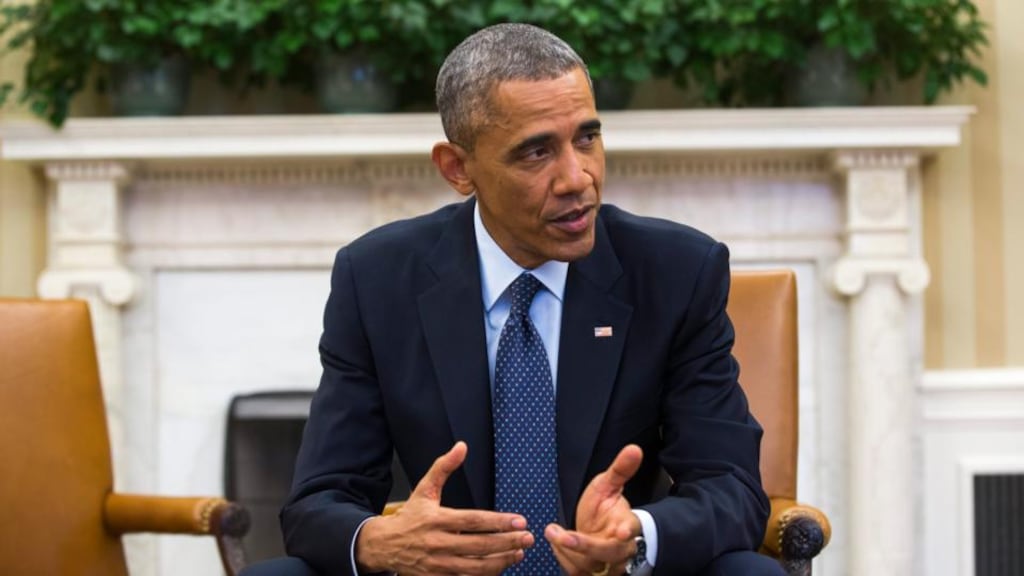 US president Barack Obama’s speech will allow him to update Americans on the threat of Islamist extremists, two weeks after 17 people were killed in attacks in France. Photograph: Jim Lo Scalzo/Getty Images