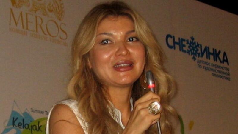 Gulnara Karimova, the eldest daughter of Former Uzbekistan president Islam Karimov.