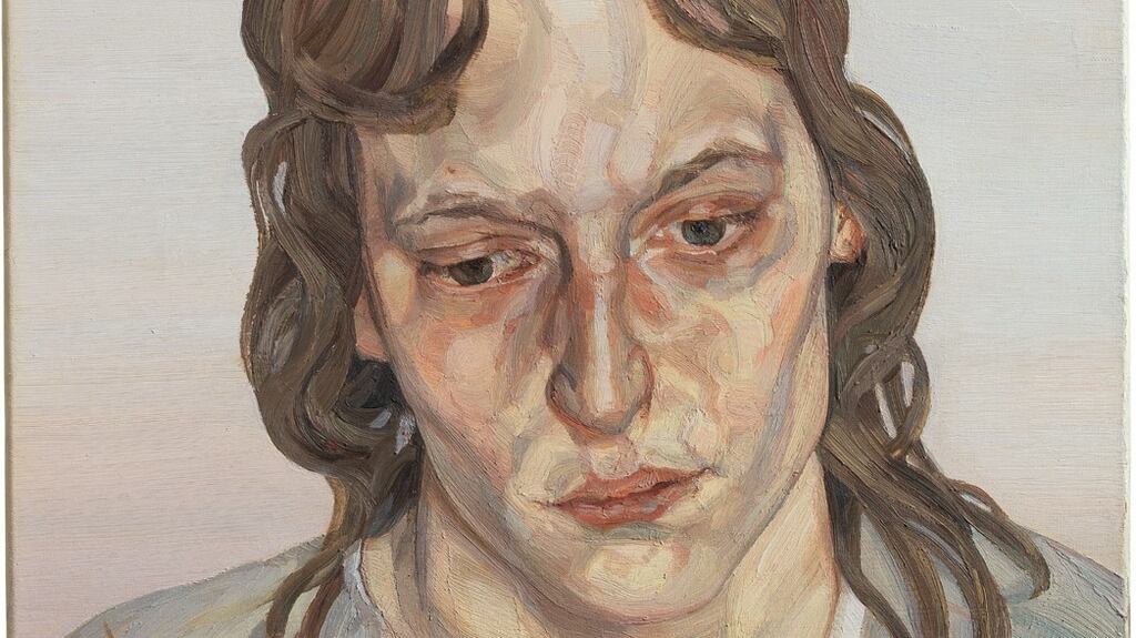 Lucian Freud, ‘Head of a Girl’ (1975). Freud Centre, Irish Museum of Modern Art