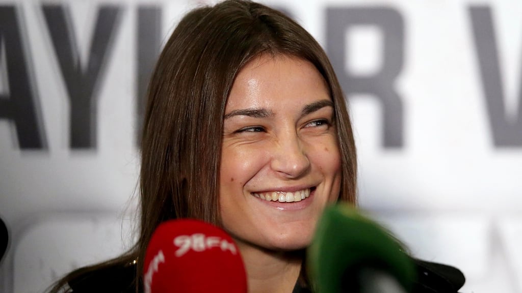 Katie Taylor will begin her pro career at Wembley Arena. Photograph: Donall Farmer/Inpho