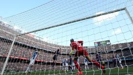 Messi’s derby double secures win and a 10th straight 40-goal season