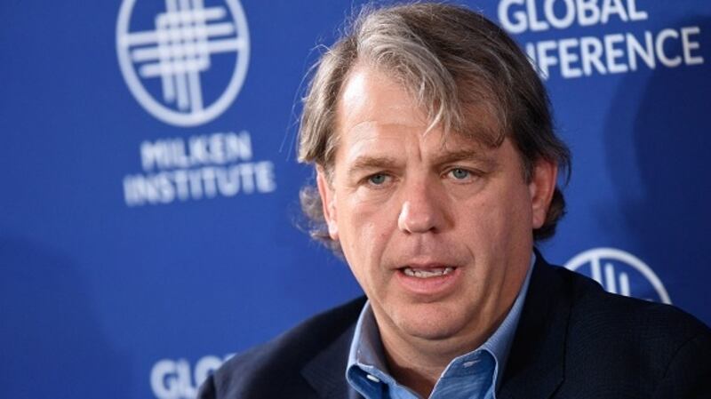 Todd Boehly is co-owner of the LA dodgers and face of this new ownership group. Photograph: Patrick T Fallon/AFP