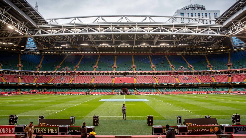 A view of the Principality Stadium, where Ireland will meet Wales on August 31st. Photograph: Morgan Treacy/Inpho