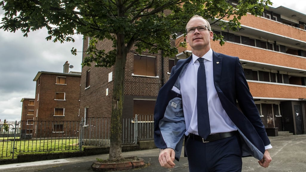 Minister for Housing Simon Coveney: the investment is part of wider commitment to deliver social housing. Photograph: Brenda Fitzsimons