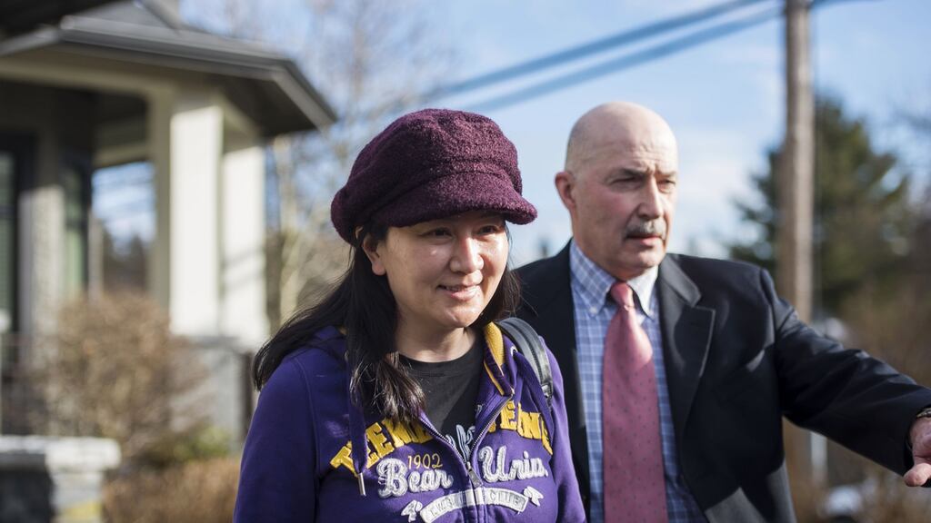 Meng Wanzhou, chief financial officer of Huawei Technologies.  Photograph: Jimmy Jeong/Bloomberg