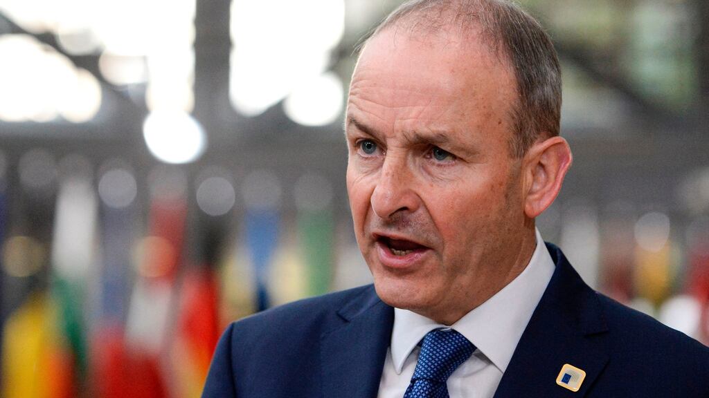 Taoiseach Micheál Martin. Photograph: Johanna Geron/Pool/AFP via Getty