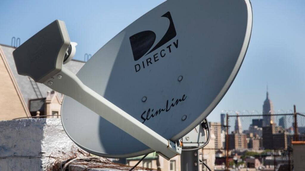 US telecoms company AT&T have moved to buy America’s largest satellite TV provider DirecTV for  $48.5 billion (€35.3 billion). Photograph: Getty