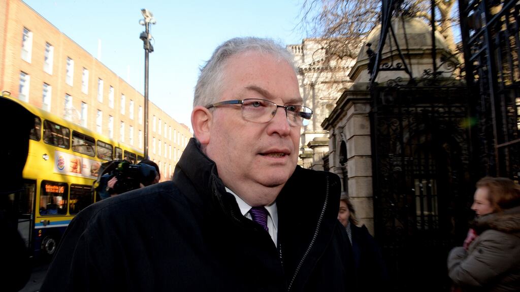 HSE director general Tony O’Brien said while people working in the health services were entitled to have views, they could not use the corporate identity to advance any position. Photograph: Cyril Byrne