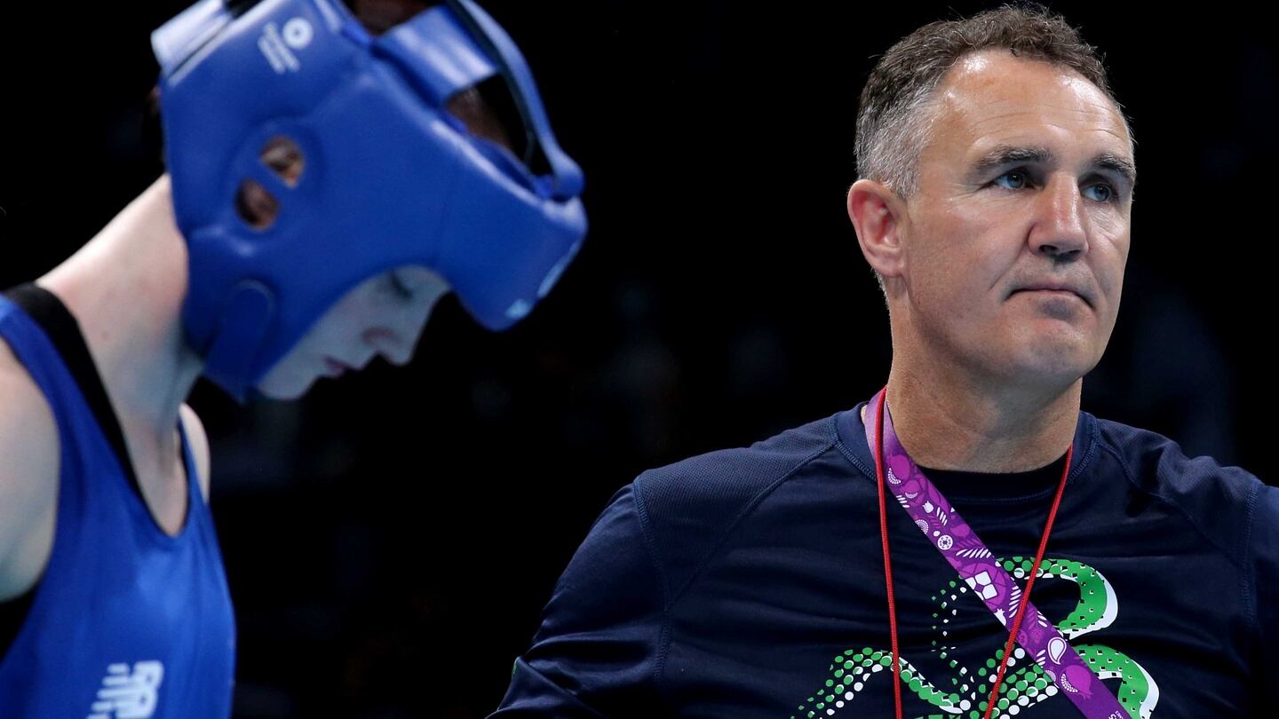 Ireland boxing coach Billy Walsh at the European Games in Baku. Photo: Inpho