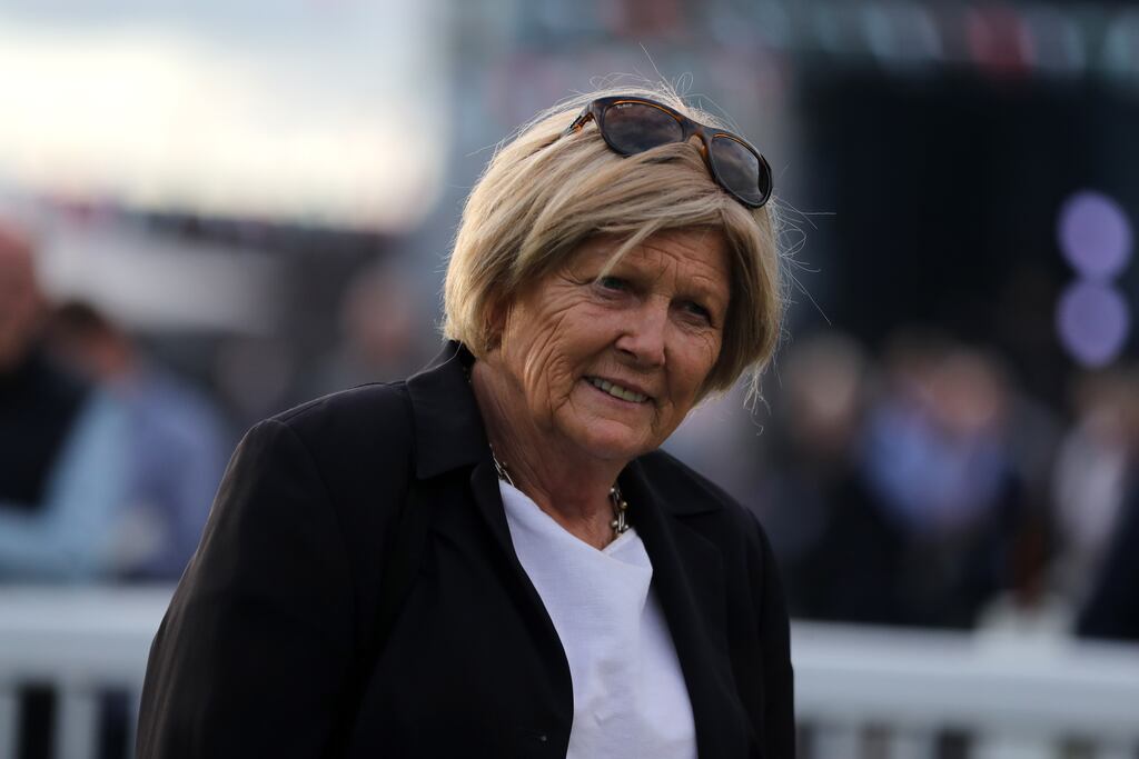 Trainer Jessica Harrington: 'She’s a very classy filly. Ascot in October is the main target and she’s in at Haydock in the Group One sprint there.' File photograph: Inpho
