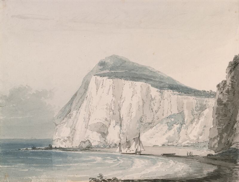Shakespeare's Cliff, Dover, 1794/1797, by Joseph Mallord William Turner. Photograph: Roy Hewson