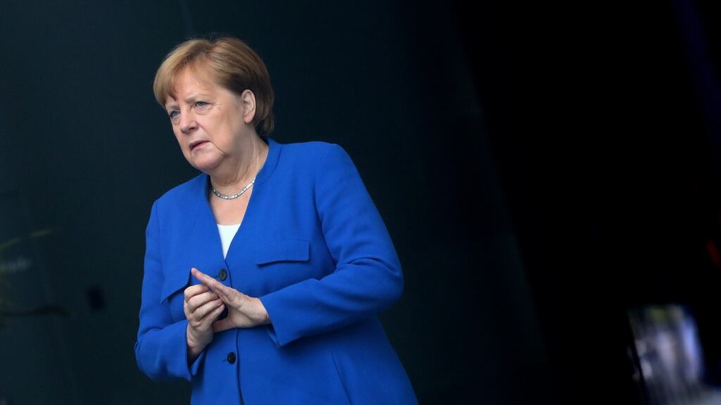 Stephan Albani said German leader Angela Merkel’s willingness to talk with a new British counterpart should not be interpreted as a willingness to compromise Irish interests, shared by Germany throughout the Brexit process. Photograph: Hayoung Jeon/EPA