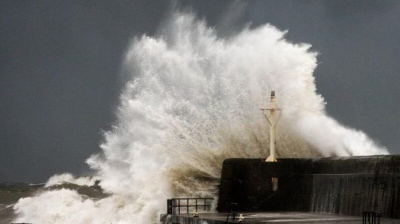 Once a storm receives a name from any national met service, it hangs on to it even if it subsequently enters Irish waters. Photograph: Garry O’Neill