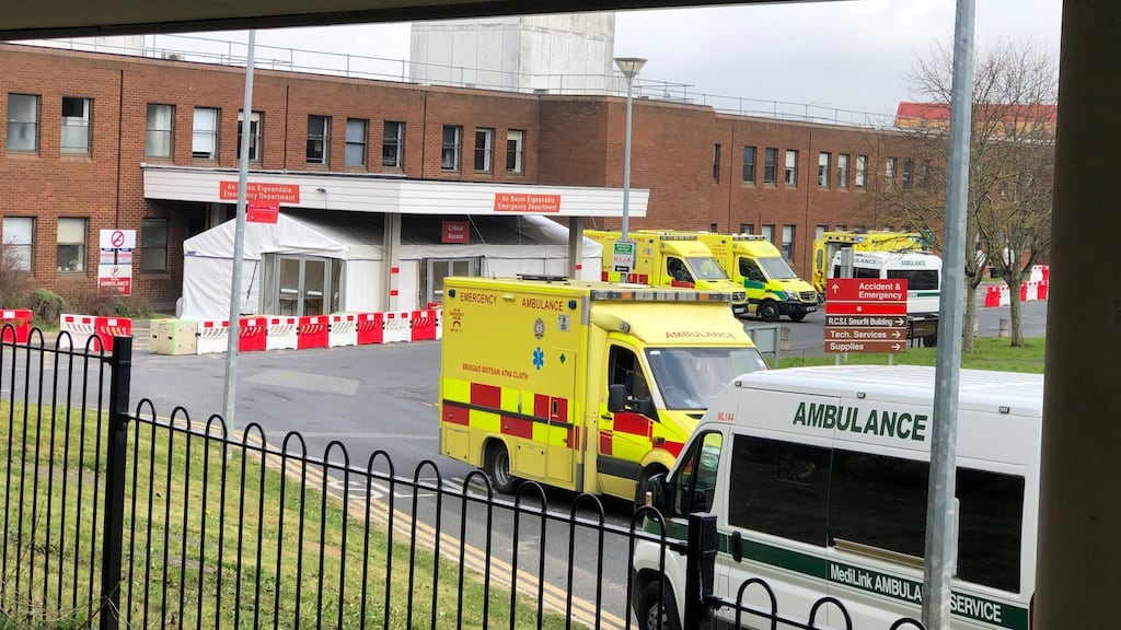 Something else that has been highlighted by the emergency is the quality of our health service and the commitment and bravery of the people who work in it. Photograph: Alan Betson